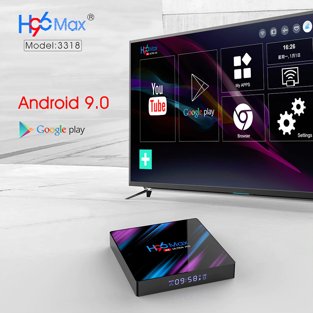 chez Gift.Ma Transformer votre télévision en un Android TV ou PC avec H96 TV Box 